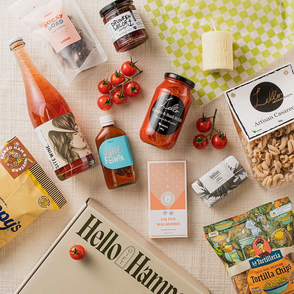 Housewarming Gift Hampers | Settlement Gift Hampers | Hello Gift Hampers Australia | Australia's best gift hamper company | Same day gift hamper delivery Melbourne