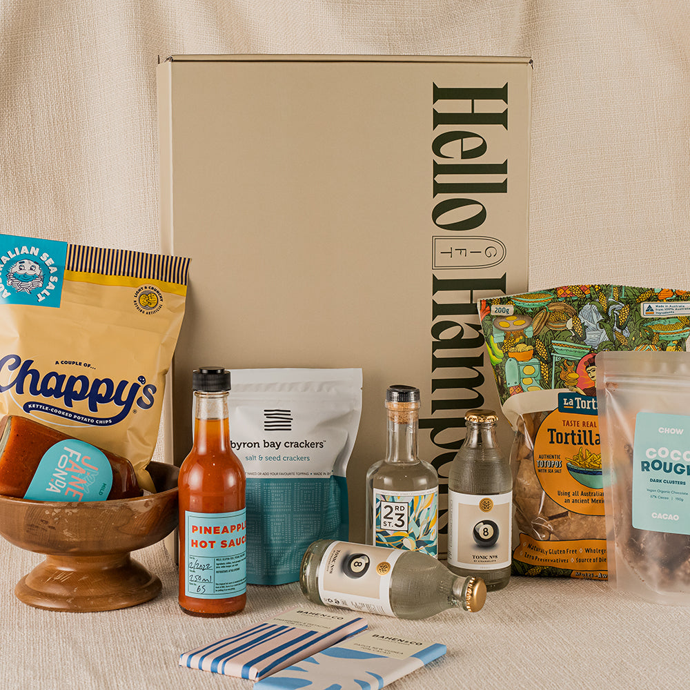 Gourmet Small Batch Produce Gift Hampers| Hello Gift Hampers Australia