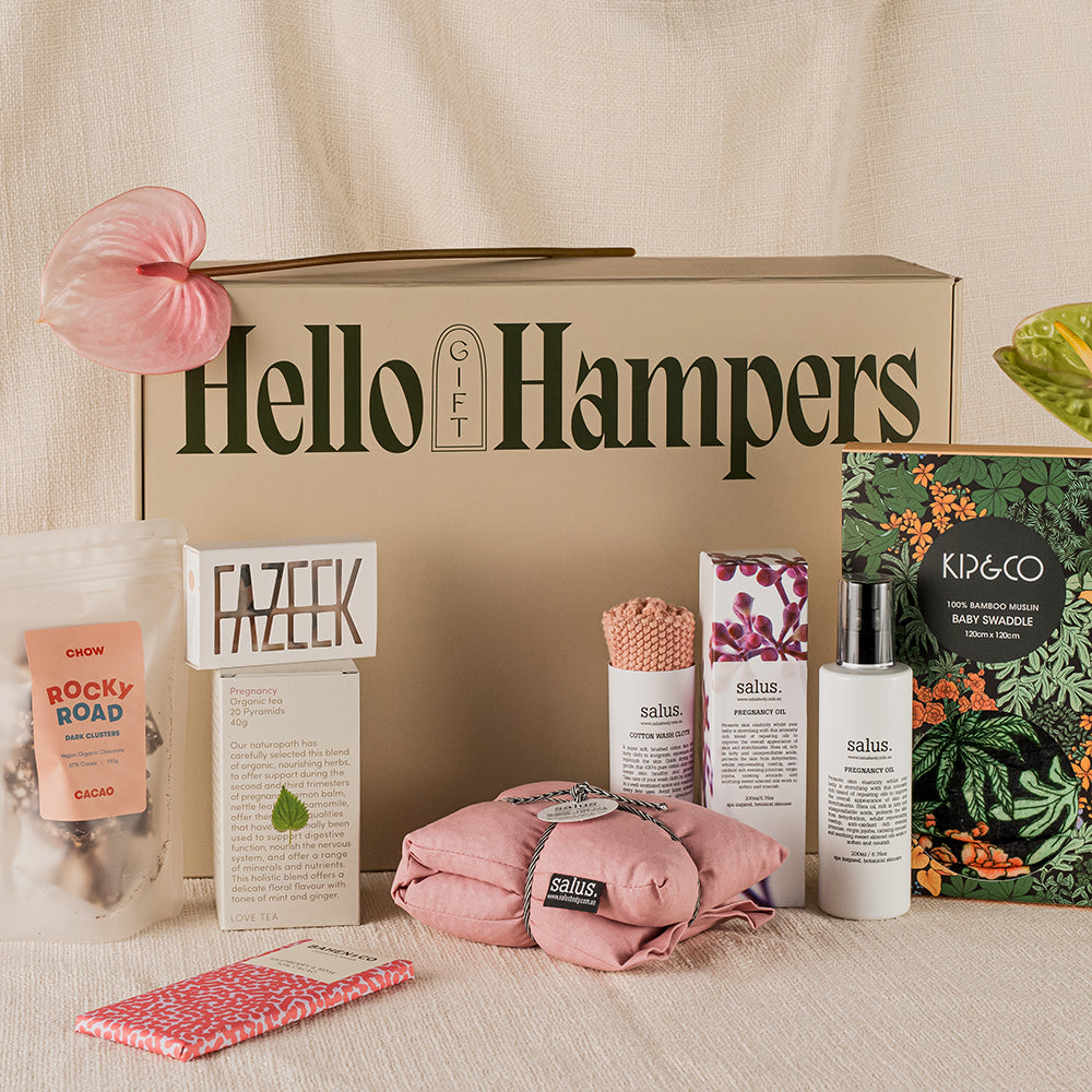The Perfect Pregnancy Gift Hamper | Congratulations on Your Pregnancy Gift Basket | Same Day Melbourne GIft Hamper Delivery | Australia-wide Gift Hamper delivery