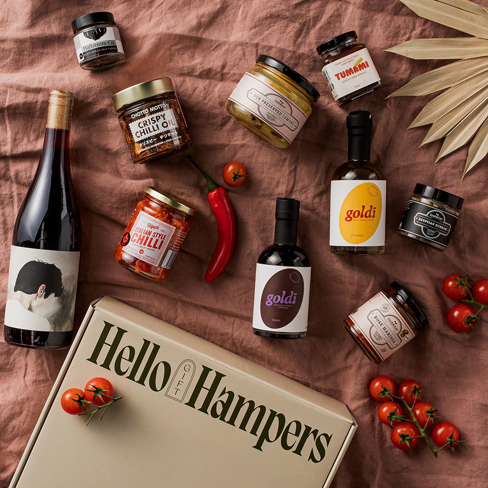 Gourmet Small Batch Food Gift Hampers Australia | Hello Gift Hampers Australia | Gift Ideas for Foodies | ALCOHOLIC FOOD HAMPERS AUSTRALIA | Gift ideas for foodies australia | Food Gift Baskets Australia | Australia's best food gift hampers | Corporate Gift Hampers Australia