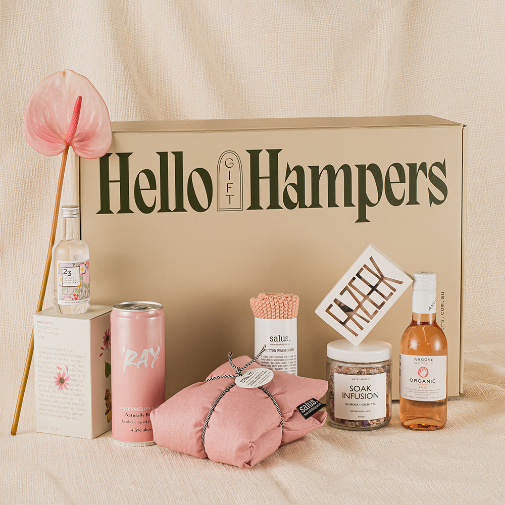 Beautiful Best Gift Hampers for Her | Mother's Day Gift Hampers | Valentine's Day Gift Hampers | Self-care Pamper Hampers Australia | Thinking of You Hamper 