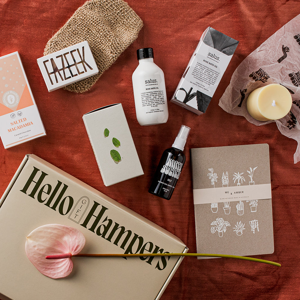 Self Care Pamper Hampers | Hello Gift Hampers Australia | Gift Ideas for Her | Australia's Best Gift Hampers