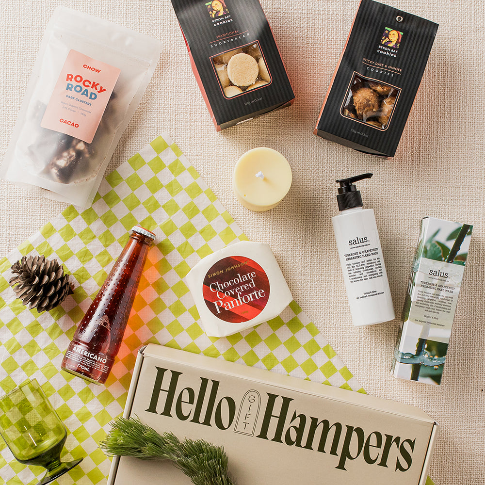 Modern Gourmet Christmas Gift Hampers | Hello Gift Hampers Australia | Australia-wide Christmas Hamper Delivery