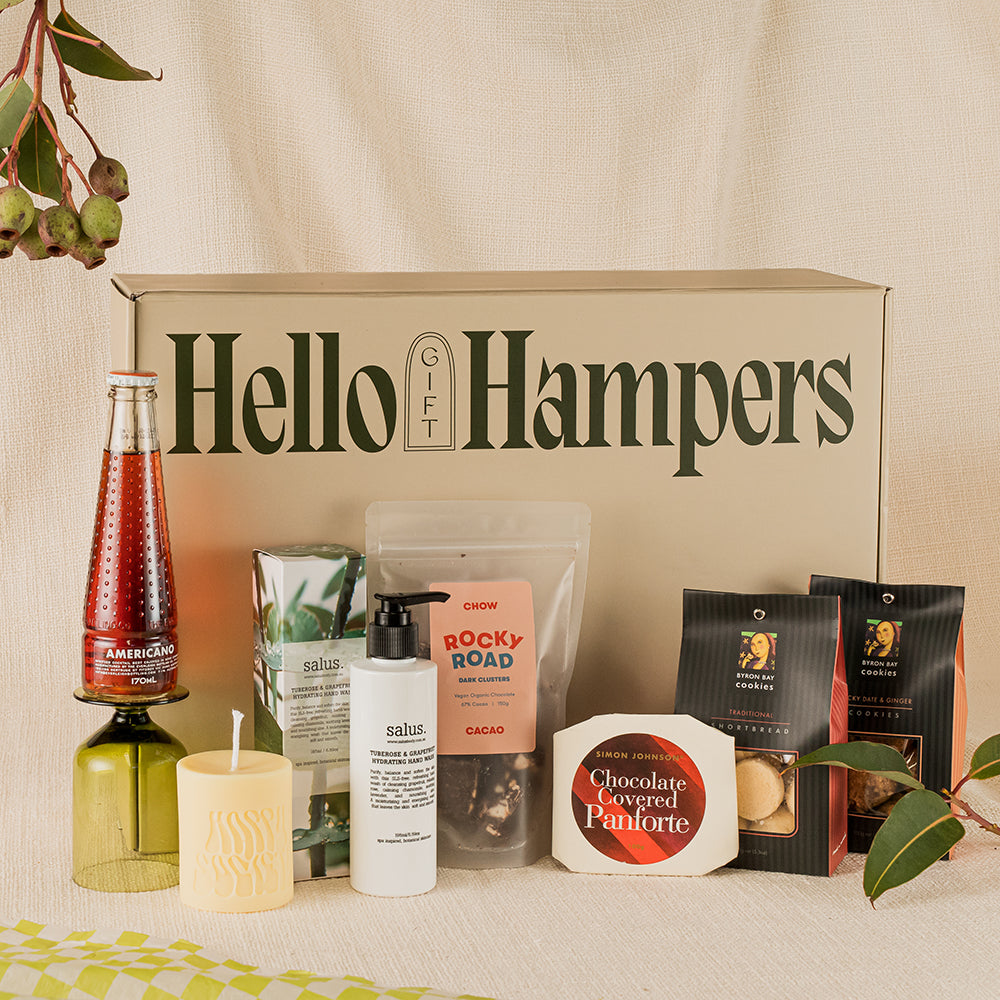 Modern Gourmet Christmas Gift Hampers | Hello Gift Hampers Australia | Australia-wide Christmas Hamper Delivery