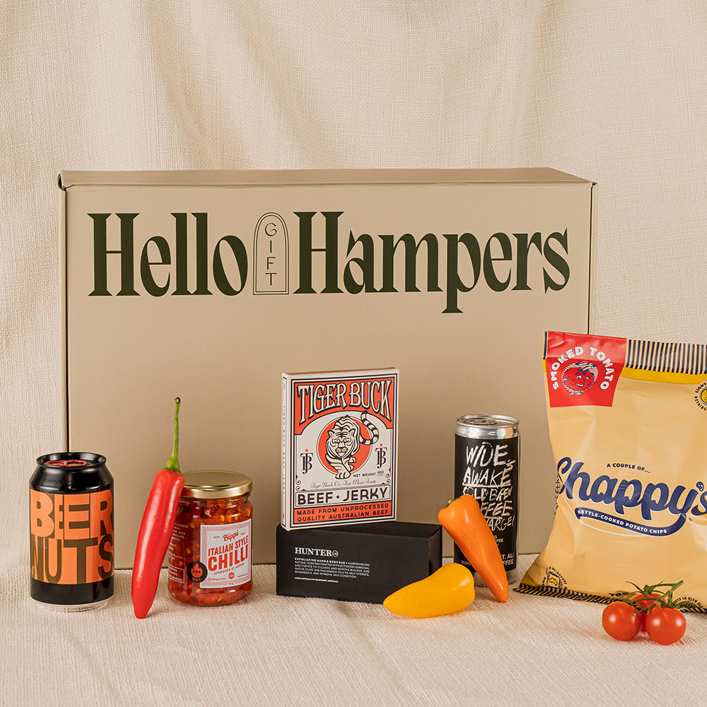 Gift Hampers for Guys Australia | Send him a Gift Hamper | Guys Gift Baskets | Same Day Melbourne Gift Delivery